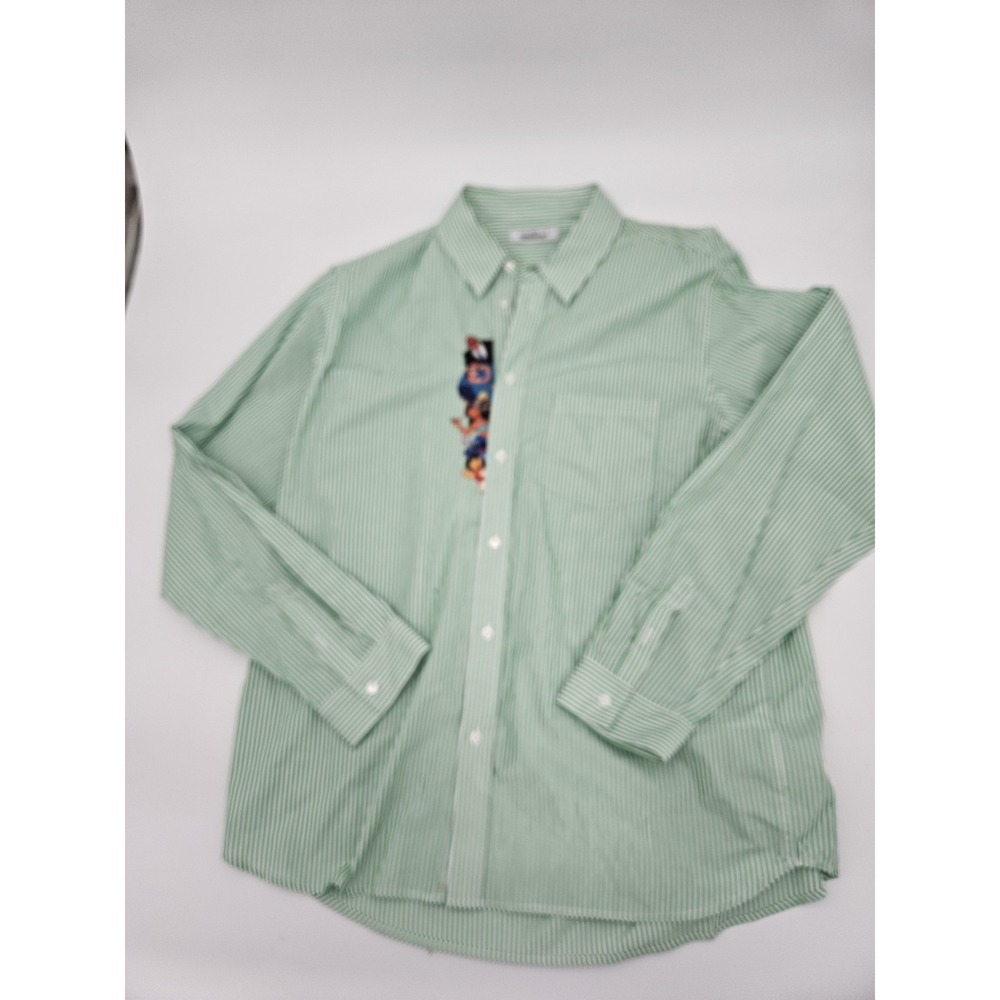 WAHINE X Disney Gender Inclusive 'lilo & Stitch' Waimea Stripe Button-up Shirt